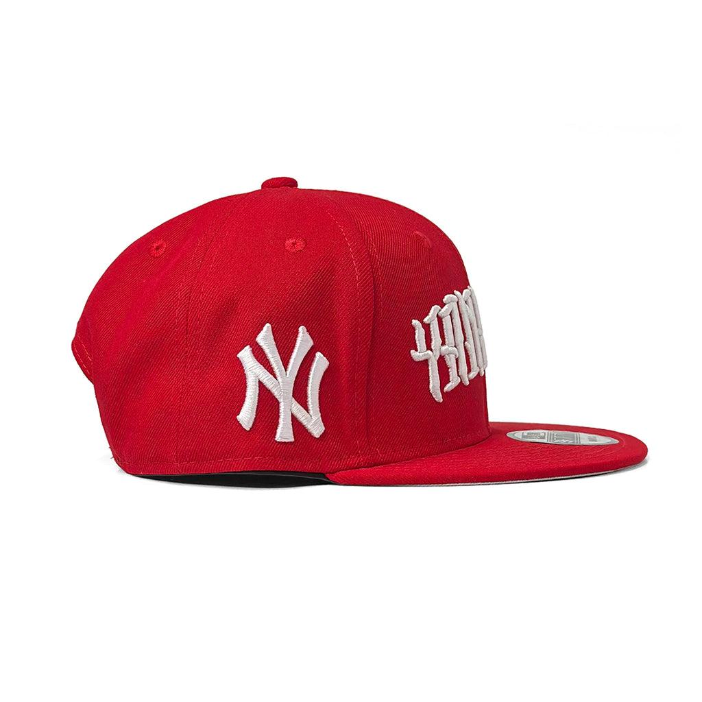 NEW YORK YANKEES MLB SCARLET SCRIPT | NEW ERA 9FIFTY SNAPBACK