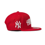 NEW YORK YANKEES MLB SCARLET SCRIPT | NEW ERA 9FIFTY SNAPBACK