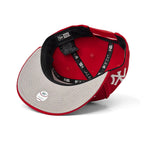 NEW YORK YANKEES MLB SCARLET SCRIPT | NEW ERA 9FIFTY SNAPBACK